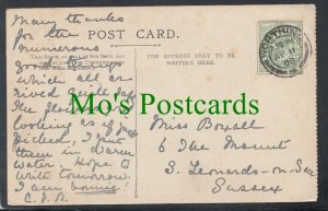 Genealogy Postcard - Boxall - 6 The Mount, St Leonards On Sea, Sussex RF6379