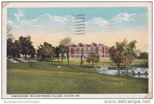 Missouri Fulton Campus View William Woods College 1938
