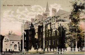 McMaster University Toronto Ontario ON c1908 Postcard D70