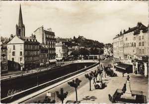 CPM Tulle Quai de la Republique et la Correze (16021)