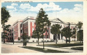 c.1907-15 Chatham Academy Savanah Ga. Postcard 2T6-212