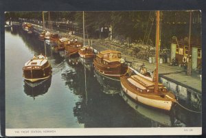 Norfolk Postcard - The Yacht Station, Norwich    T3135