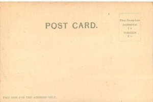 UDB Embossed Postcard; Ferry Building, San Francisco CA, Goeggel & Weidner c1903