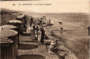 CPA DEAUVILLE - La Plage Felurie (276255)