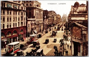 1947 Kingsway London England Public And Private Offices Posted Postcard