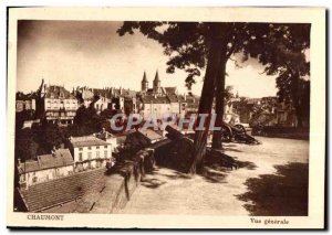 Old Postcard Chaumont General view