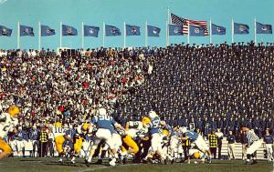 Colorado Springs US Air Force Academy Football Action Falcon Stadium Postcard