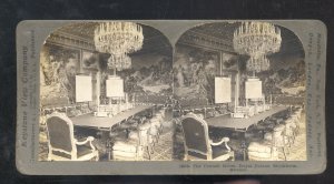 REAL PHOTO STOCKHOLM SWEDEN THE ROYAL PALACE INTERIOR STEREOVIEW CARD