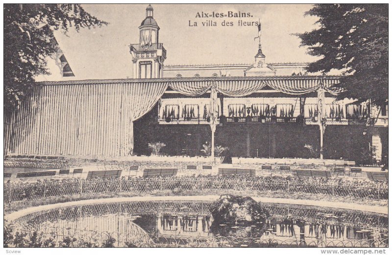 La Villa Des Fleurs, AIX-LES-BAINS (Savoie), France, 1900-1910s