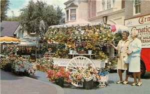 Anaheim California Disneyland Flower Kart Amusement Postcard 20-3208