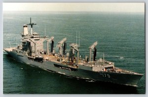 Postcards US Navy Ship - USS Merrimack - AO-179