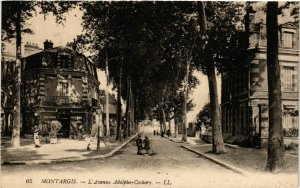 CPA MONTARGIS Avenue Adolphe-Cochery (864426)