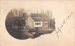 Wilmington Delaware Cottage in Woods Real Photo Vintage Postcard AA68080
