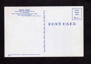 NH Adora Motel North Conway New Hampshire Postcard