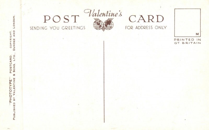 Vintage Postcard 1910's Inverness Castle Valentine & Sons Pub Inverness Scotland