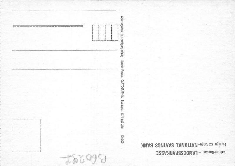 BC60297 Maps Cartes geographiques Hungaria National Savings Bank