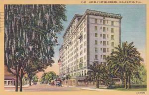 Florida Clearwater Hotel Fort Harrison 1951 Curteich