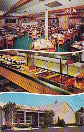 Florida Fort Lauderdale Sweden House Smorgasbord 1955