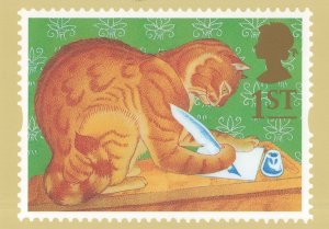 Orlando Cat Kathleen Hale Book RMPQ Rare Stamp Ltd Edn Postcard