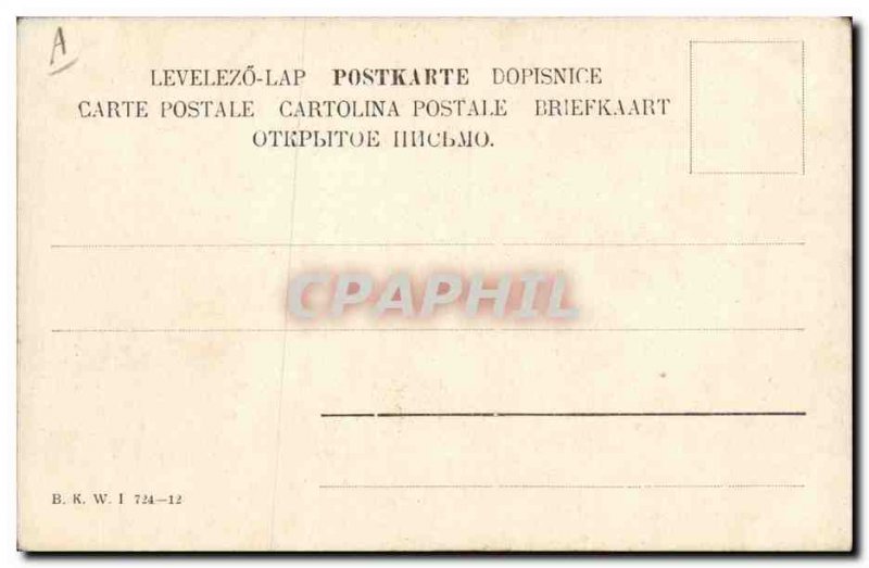 Old Postcard Fancy Month December December