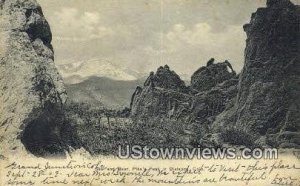 Seal & Bear - Pikes Peak, Colorado CO Postcard