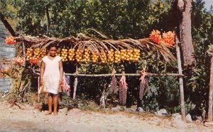 Little Fruit Vendor Jamaica Unused 