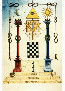 CPM Louis Lepicard le tableau d'Apprenti FREEMASONRY (860977)