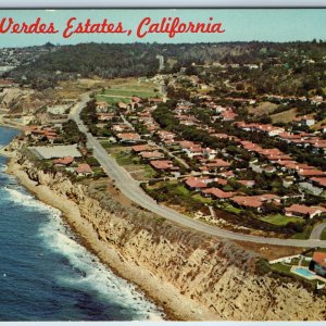 c1960s Palos Verdes Estates, CA Houses Bluff & Malaga Cove Drive Geo Watson A215