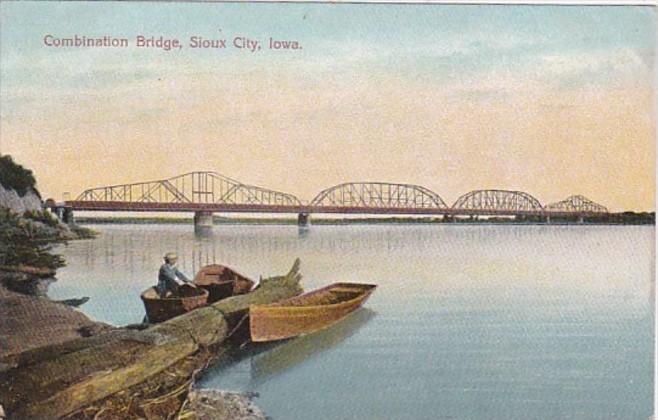 Iowa Sioux City Combination Bridge