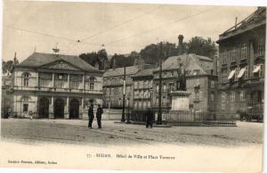 CPA SEDAN - Hotel de Ville et Place Turenne (241021)