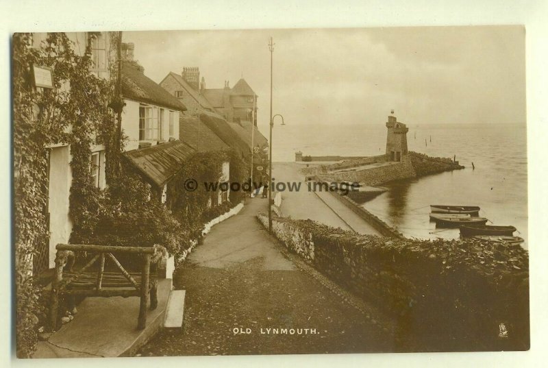 tp6402 - Devon - The Tower &  Rising Sun Inn on Mars Hill  Lynmouth  -  Postcard