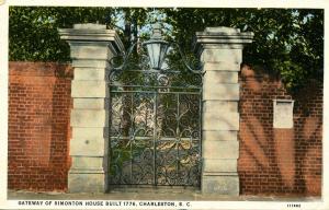 SC - Charleston. Gateway of Simonton House