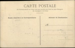 French Auto Car Racing Duray 130 chx De Dietrich c1910 Postcard