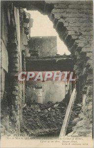 Old Postcard EUROPEAN WAR 1915-1914 The crime of Reims