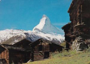 Switzerland Valais Wallis Das Matterhorn