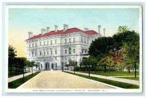 1912 The Breakers, Vanderbilt Estate Newport, Rhode Island RI Antique Postcard