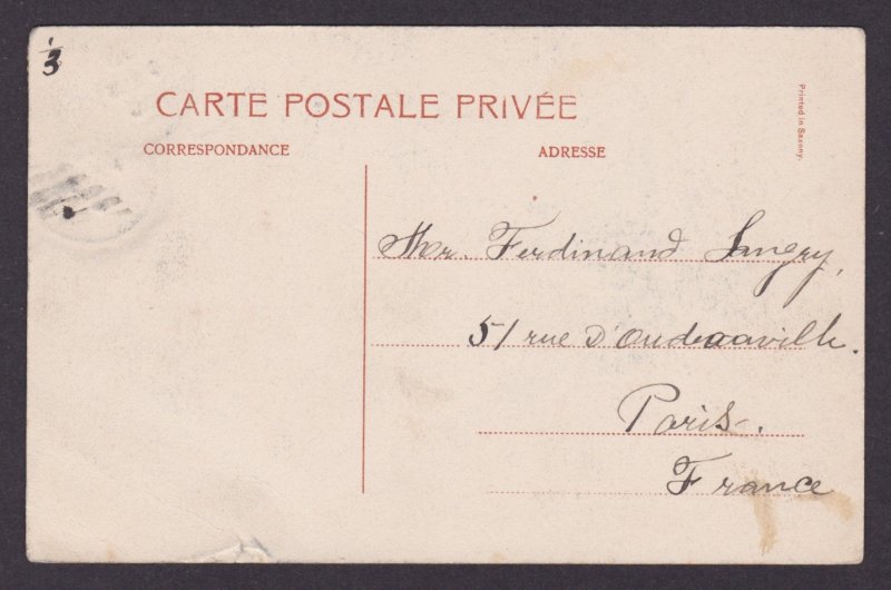 Postcard, CANADA, Quebec, Archbishop's Palace, The Salon