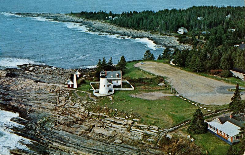 ME - Pemaquid Point. Pemaquid Lighthouse.