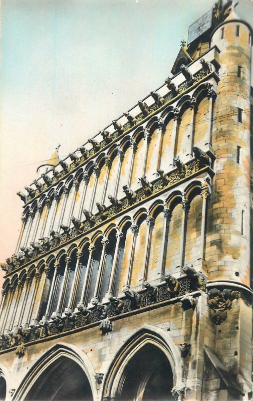 Postcard France Dijon eglise Notre Dame