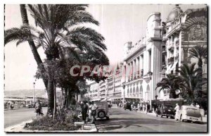 Old Postcard The Cote d Azur Nice Promenade des Anglais Palace Mediterrannee