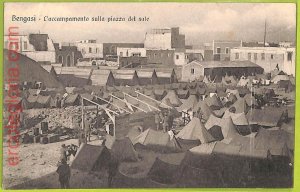 af5936 - LIBYA - VINTAGE POSTCARD - Benghazi - 1912-