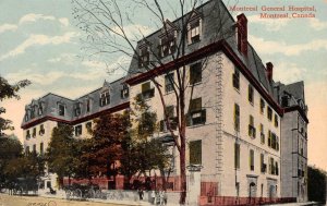 MONTREAL, Canada    MONTREAL GENERAL HOSPITAL    ca1910's Postcard