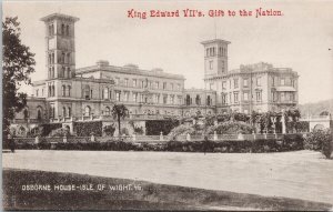 Osborne House Isle of Wight King Edward VII Gift To Nation Unused Postcard H39