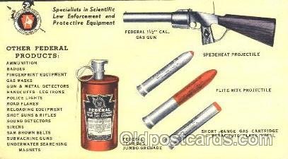 Federal Tear - Gas Jumbo Grenade Advertising Unused 