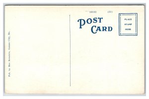 Post Office Building Kansas City Missouri MO UNP DB Postcard U22