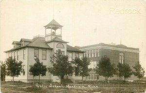 MN, Hendrum, Minnesota, Public School, RPPC