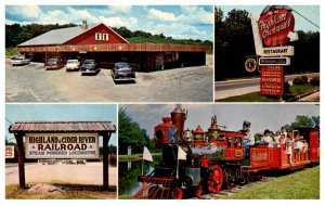 Rhode Island N.Scituate Highland Orchards ,Scale Model Train Ride