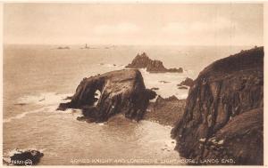 LANDS END CORNWALL UK LOT OF 5 VALENTINE'S SELECTYPE POSTCARDS c1920s