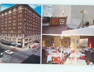 Unused Pre-1980 OLD CARS & JAMESTOWN HOTEL & RESTAURANT Jamestown NY Q5487@