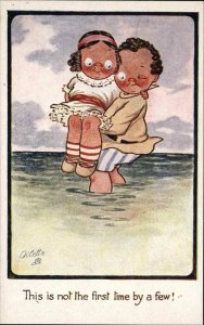 TUCK OILETTE Boy and Girl Romance All for Her Series c1910 Postcard